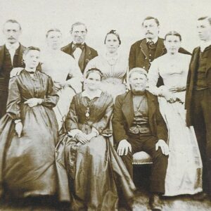 65. narozeniny Jana Rückla s rodinou, 1874